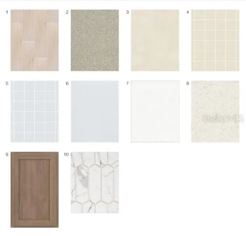 7899 Interstellar Avenue design selections. Home is currently under construction and selections are subject to change.