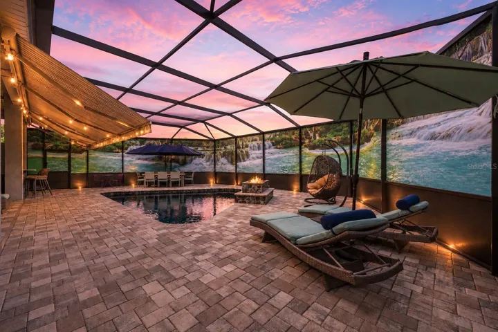 Pool at Twilight