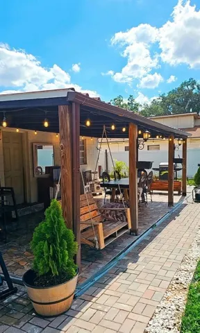 rear patio