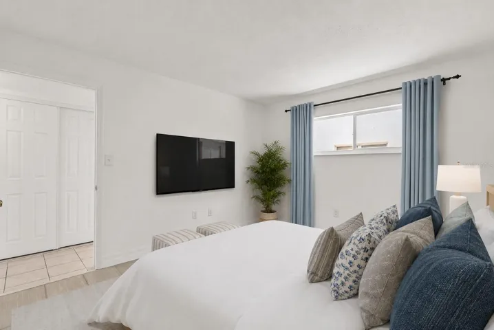 Reality Staged bedroom