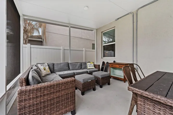 Rear Covered Patio