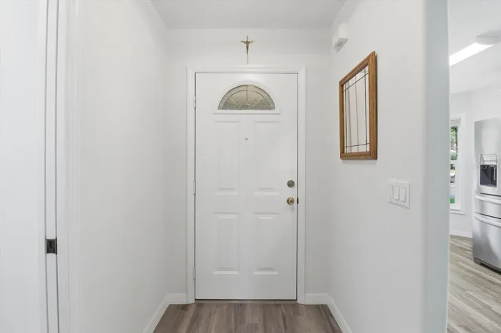 Foyer...FRESHLY Painted Interior
