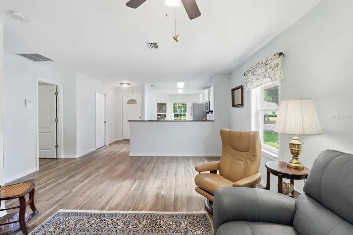View From Living Room Toward the Kitchen/Nook