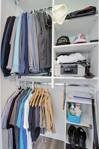 2nd Closet w/ Organizers
