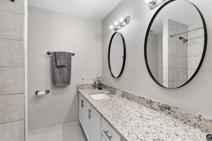 Granite countertop ...room for two!