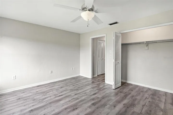 Large wall plus 2 additional closets in Suite hallway. Suite 1