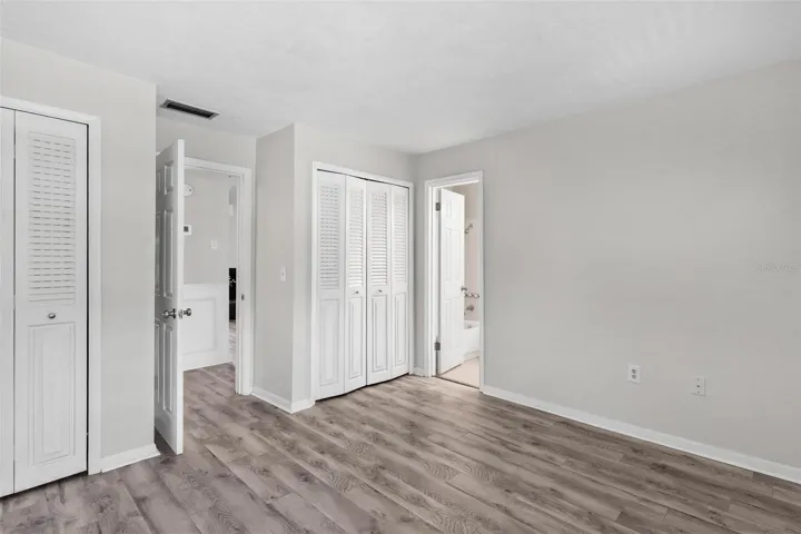 Suite 2 with dual separate closets!