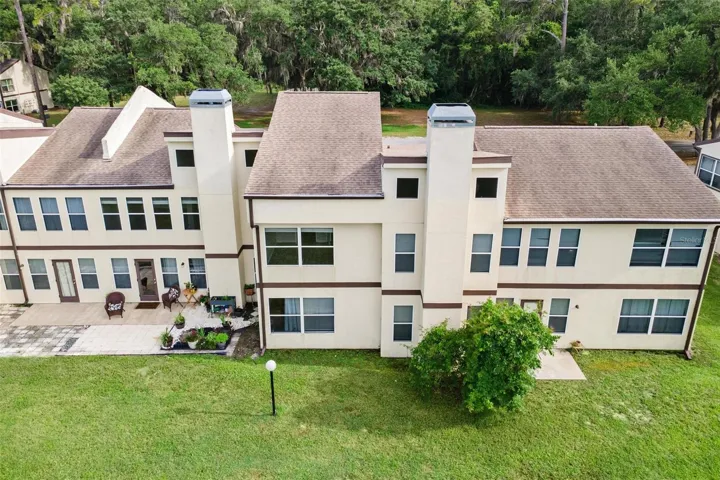 Rear of building ariel view!