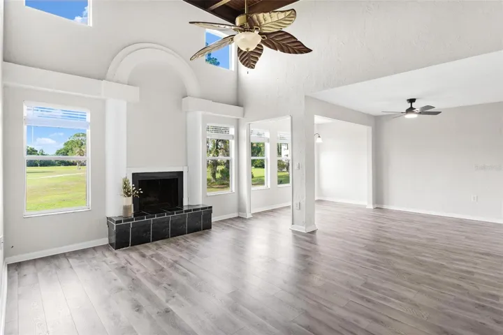 Stylish Great Room with additional Bonus Flex Room Area...
