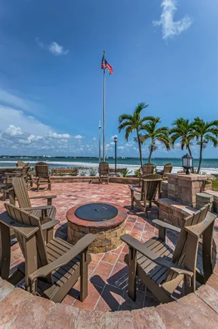 Fire pit area