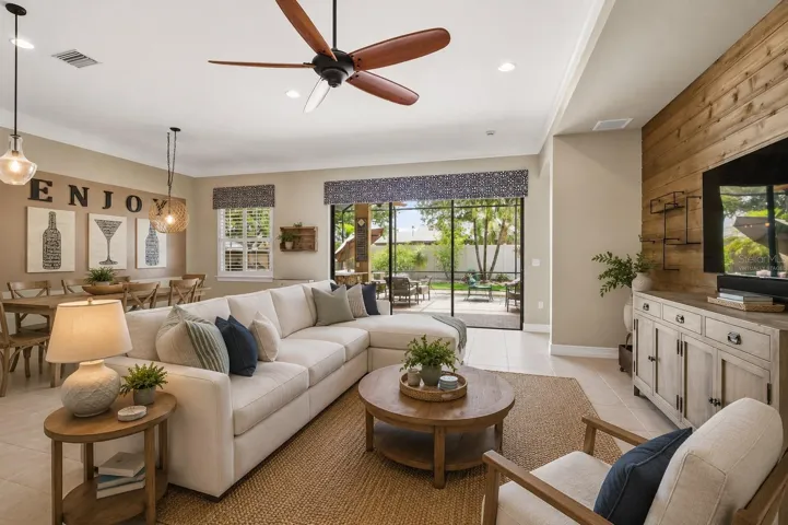 Virtually Staged - Living Room