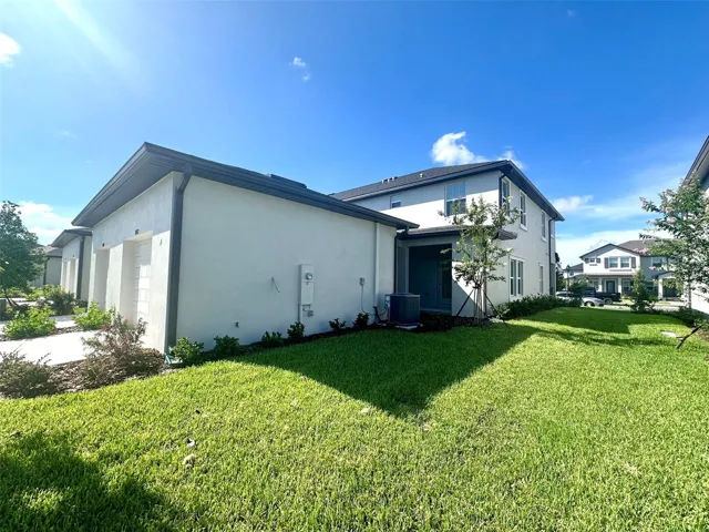 Back view and Garage