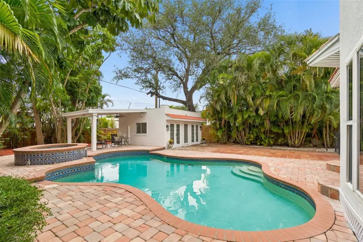 Backyard and Guest house