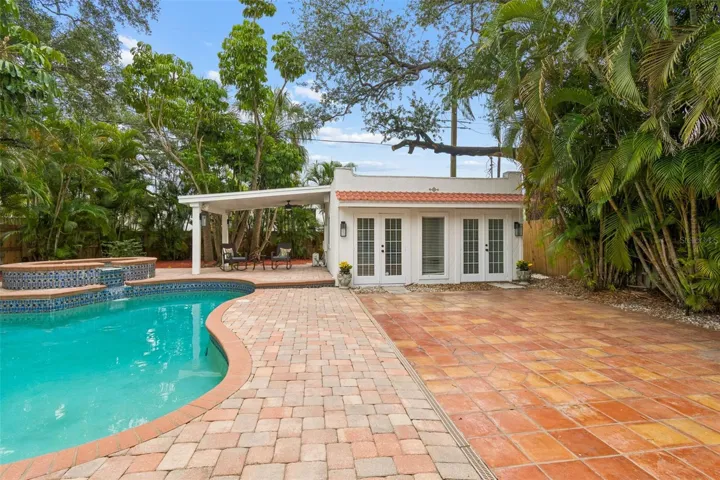 Backyard and Guest house