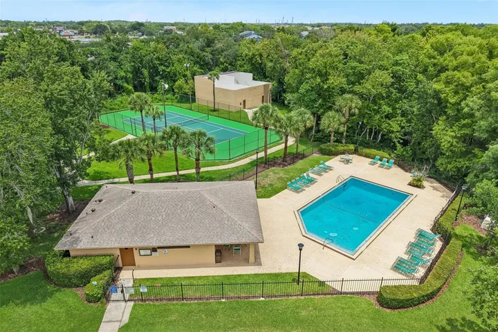 Community amenities enjoy wooded and water views!