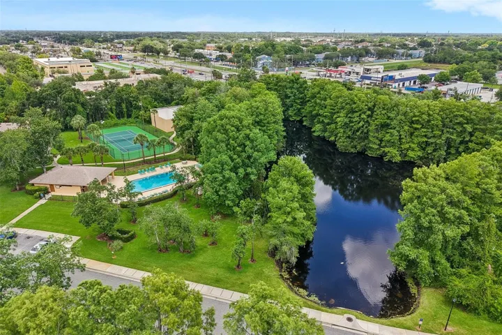 Community amenities enjoy wooded and water views!