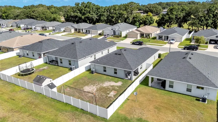 drone rear view angled