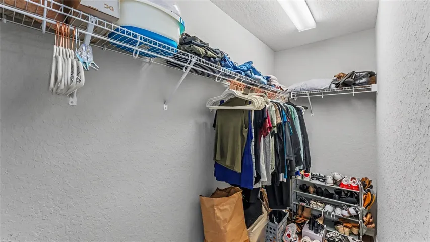primary bedroom closet