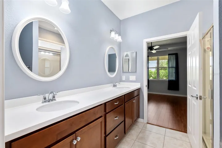 Dual Sinks in Primary Bathroom