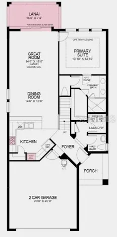Additional Highlights Include: shower at bath 2, pre-plumb for future laundry tub, oak tread at stairs, upgraded cabinets, and LVP flooring throughout main living area