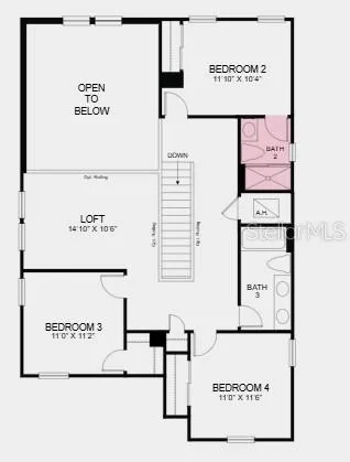 Additional Highlights Include: shower at bath 2, pre-plumb for future laundry tub, oak tread at stairs, upgraded cabinets, and LVP flooring throughout main living area