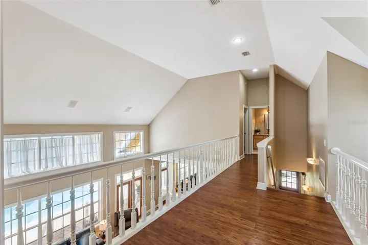 Balcony Overlooking Living Room