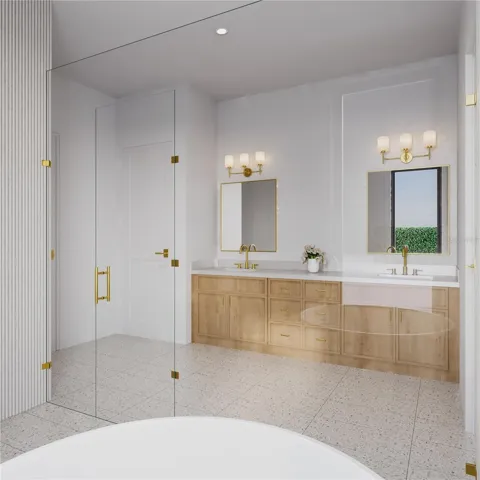 Primary Bath - dual vanities