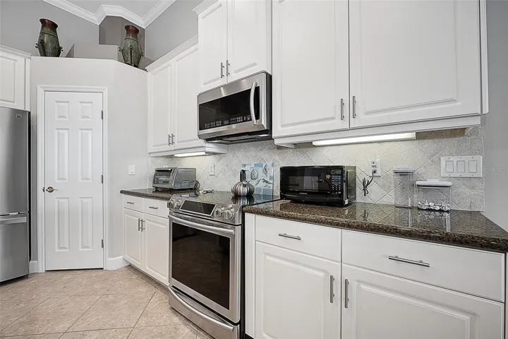 Kitchen with pantry closet