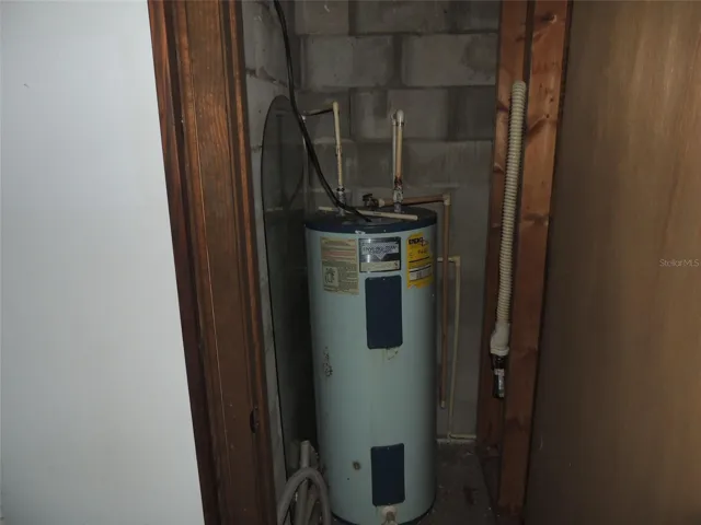 Water Heater/Storage Closet