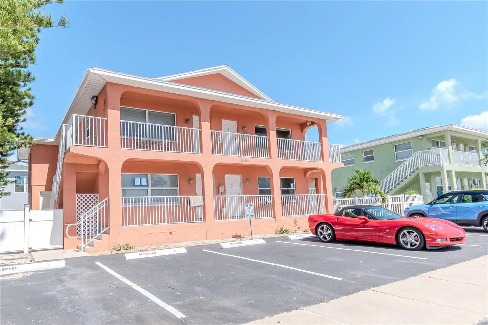 FRONT OF BLDG. 5605 SHORE BLVD.