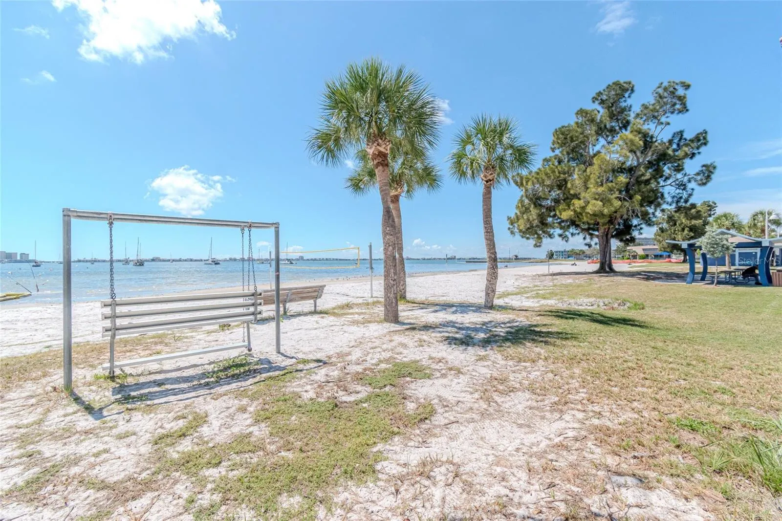 BEACH DIRECTLY ACROSS FROM CONDO.