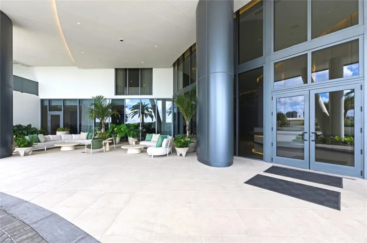 Secured entry &amp; valet