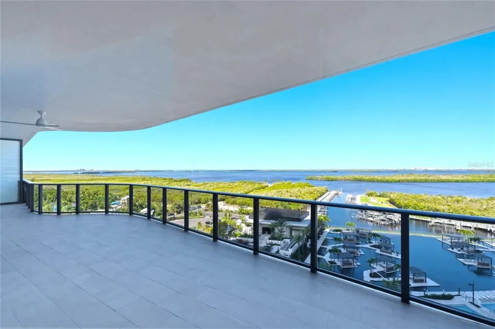 Bedroom water view