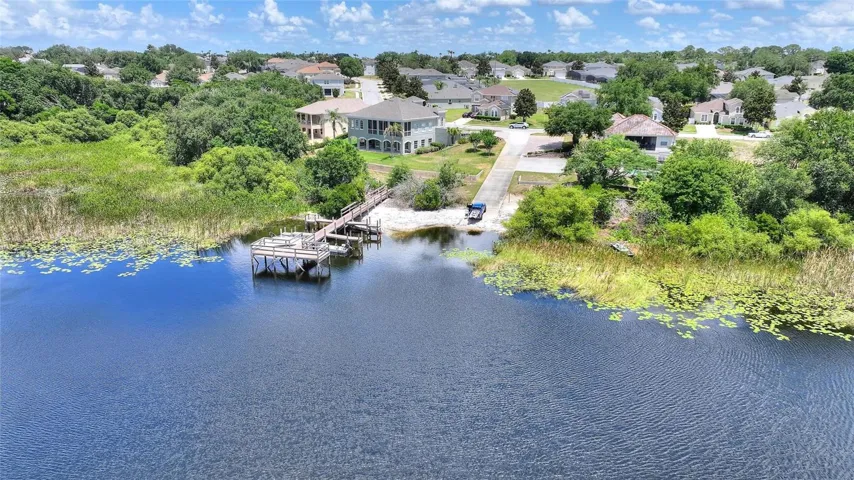 Lake and community dock