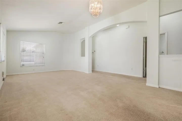 Formal living and dining room