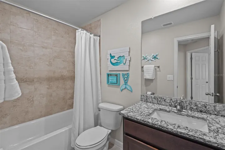 Two full upstairs bathrooms provide added convenience for the secondary bedrooms and loft.