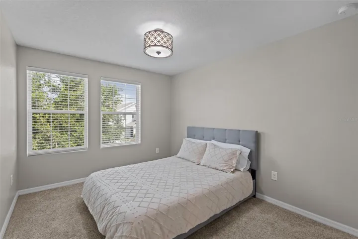 Secondary bedrooms are well positioned near the loft and two upstairs bathrooms