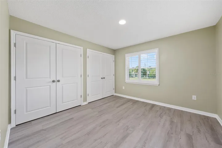 Primary Bedroom with Double Closets