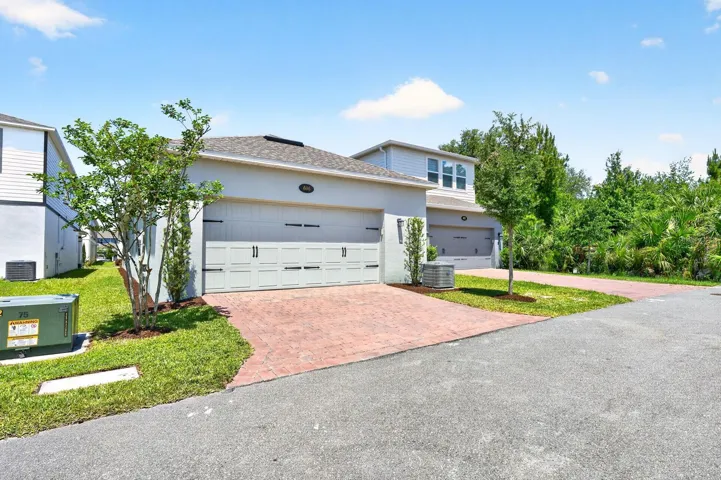 2-car rear facing garage.