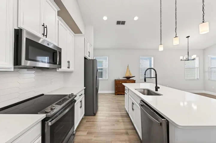 Upgraded Appliances.