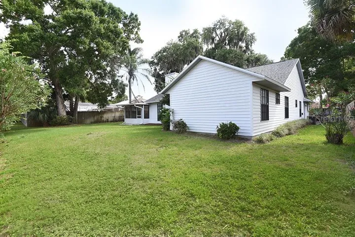Large grassy lot