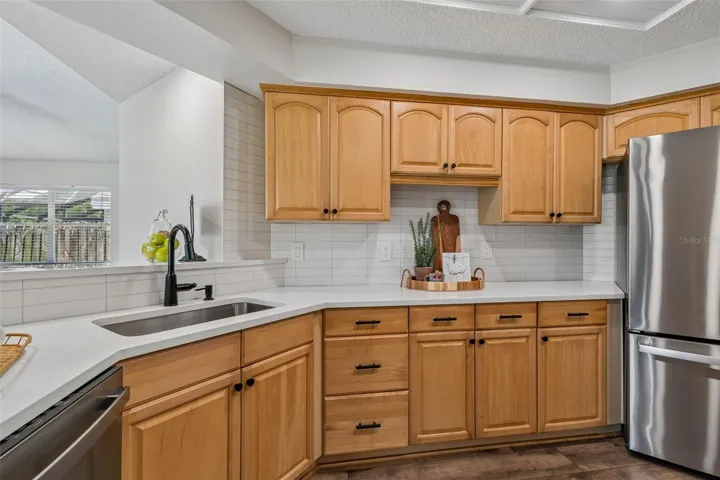Kitchen with Stainless Steel Appliances