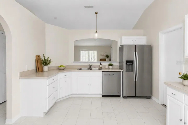 Kitchen Virtually Staged