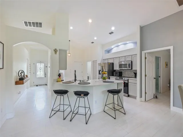 Open concept Kitchen