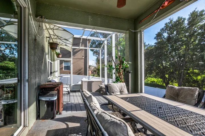 Screened Deck