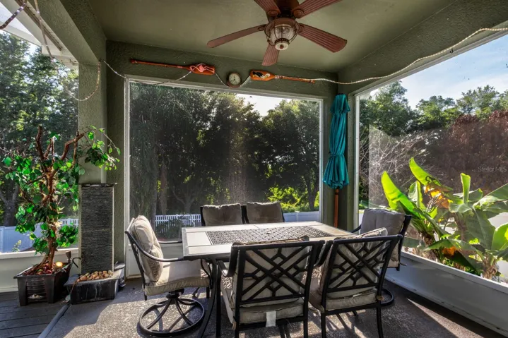 Screened Deck