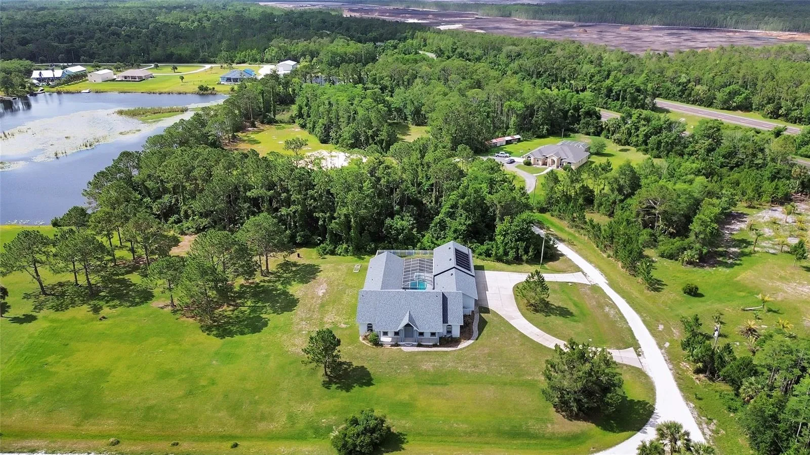 Aerial Exterior
