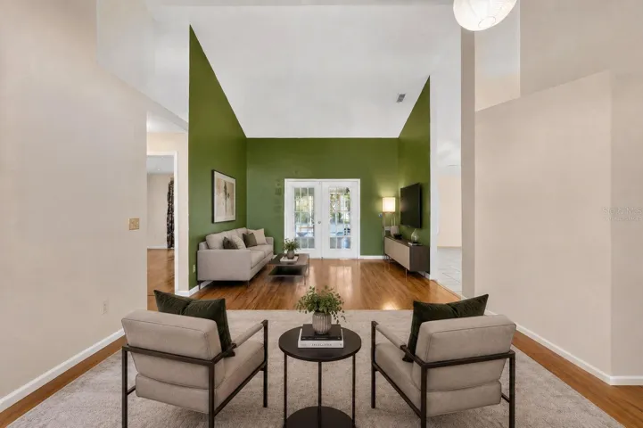 *Virtually Staged* Living Room