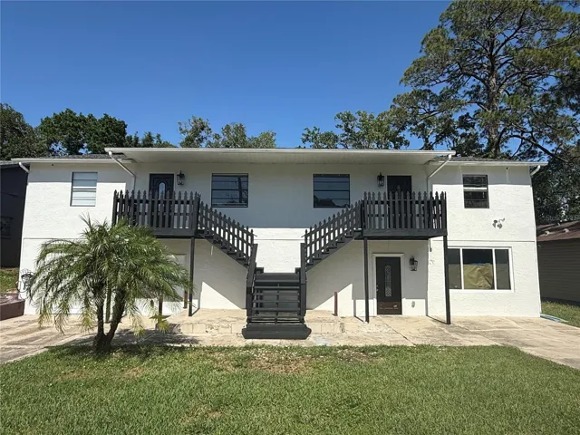 Apartment is top left second floor