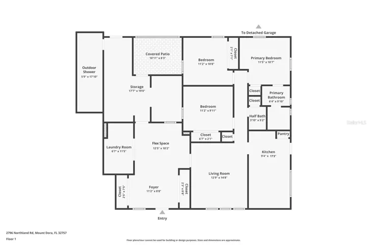 Floor Plan - Main House